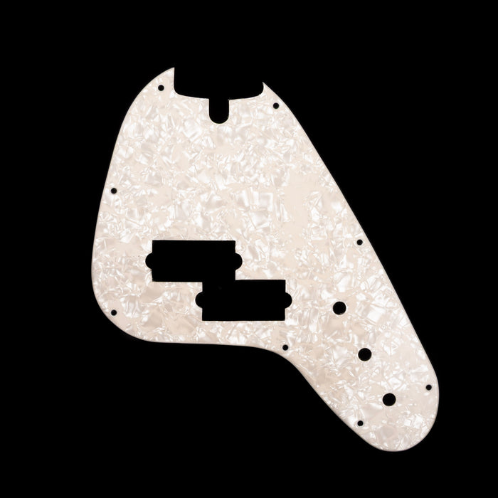 Used 1999-2002 Vaccaro X-Ray PJ Bass Body Black With Original Pearloid Pickguard
