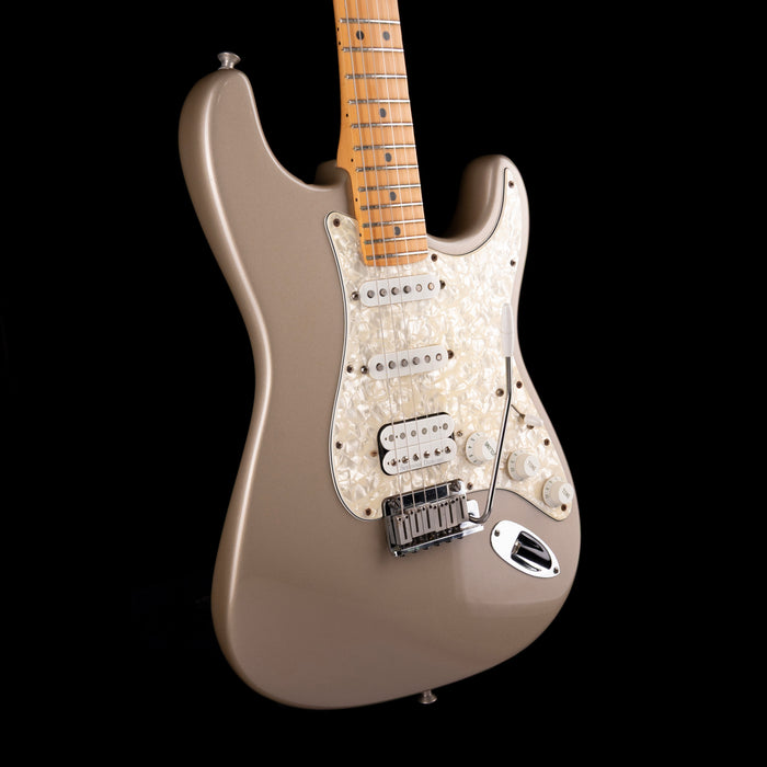 Pre-Owned 1996 Fender Lone Star Stratocaster HSS Shoreline Gold With OHSC
