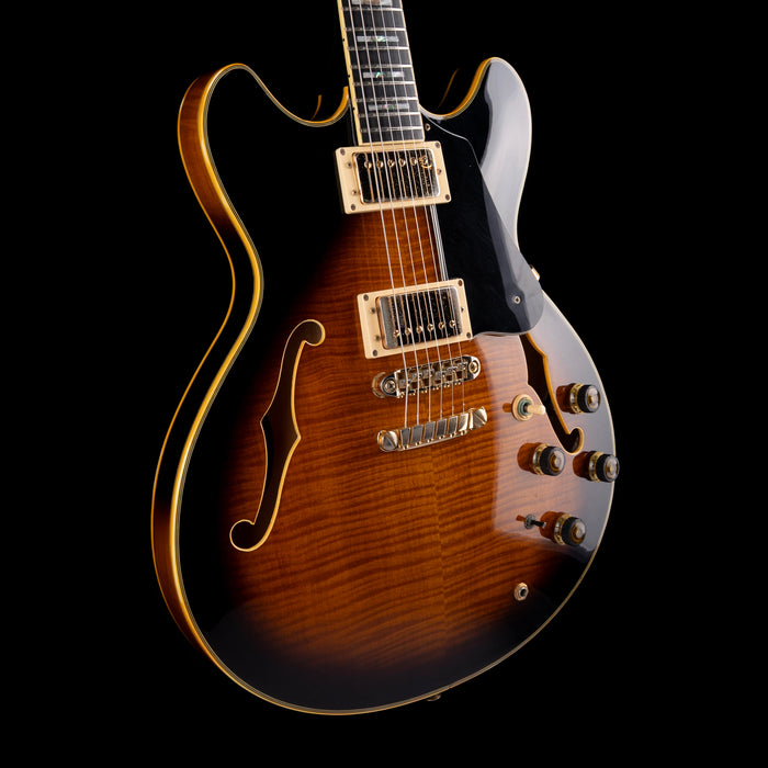 Pre-Owned 1986 Ibanez Artist AS-200 Sunburst with OHSC