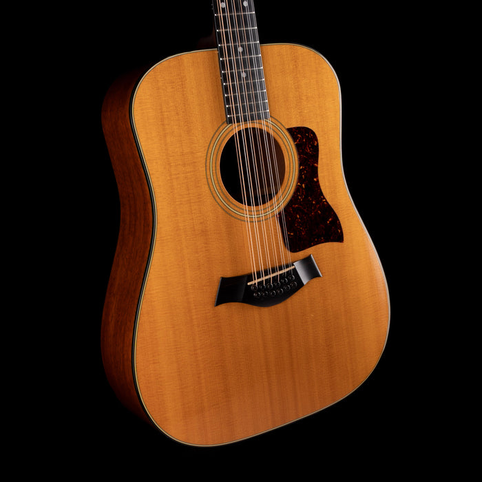 Pre-Owned 1990 Taylor 550 12-String Acoustic Electric Guitar Natural with OHSC