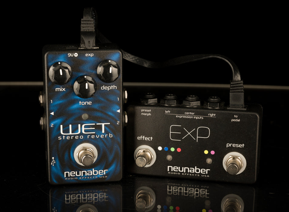 neunaber pedals Used Neunaber Wet Reverb Pedal with Expander Controller Pedal and Cabl — Truetone Music