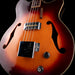 Used Vintage 1960s Bruno Royal Artist Hollowbody Bass Guitar Sunburst
