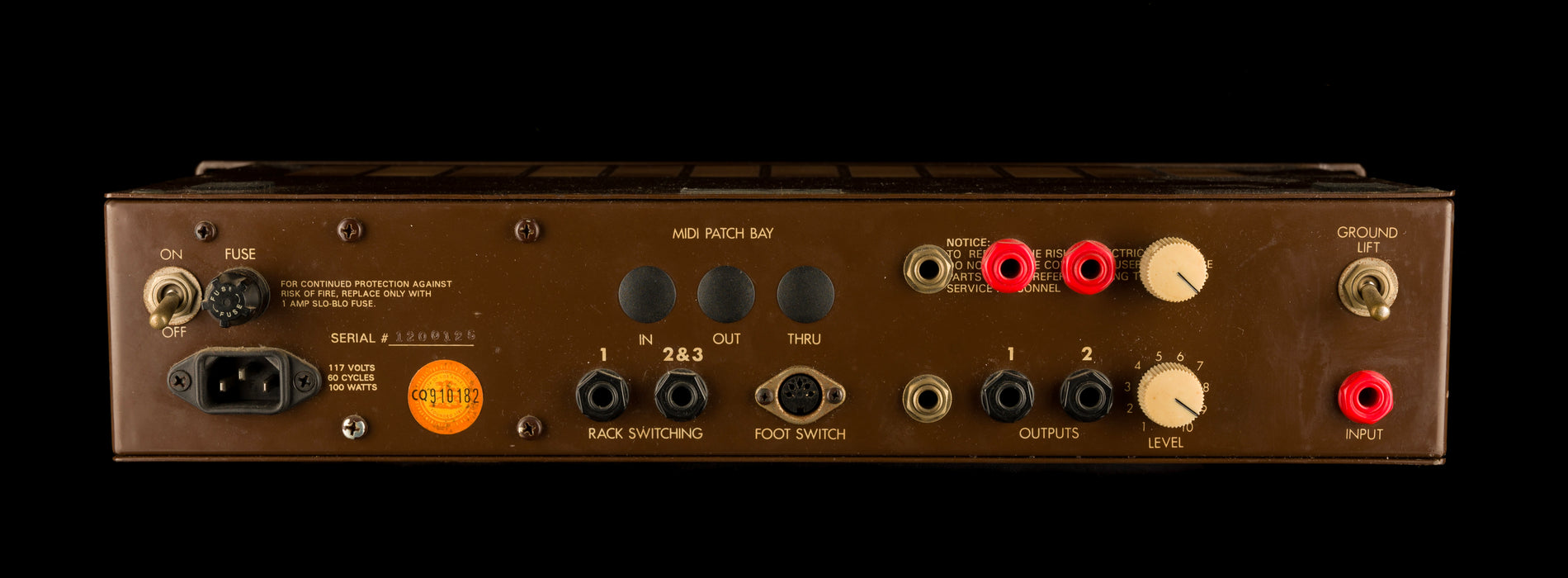 Pre Owned Groove Tubes Trio Switchable Pre Amp Head With Footswitch