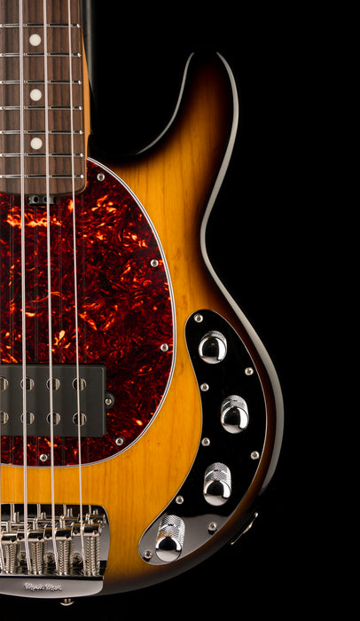 Ernie Ball Music Man StingRay Special Bass Burnt Ends Roasted Maple With Case