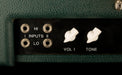 Used Top Hat King Royale Guitar Amp Combo Closeup Inputs