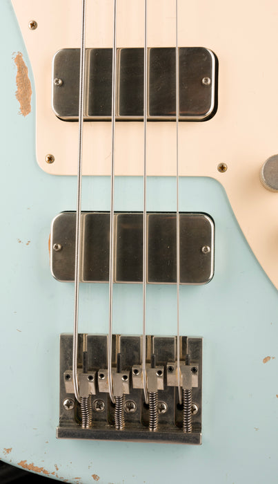 Fano Oltre JM4 Bass Heavy Distress Sonic Blue with Gig Bag