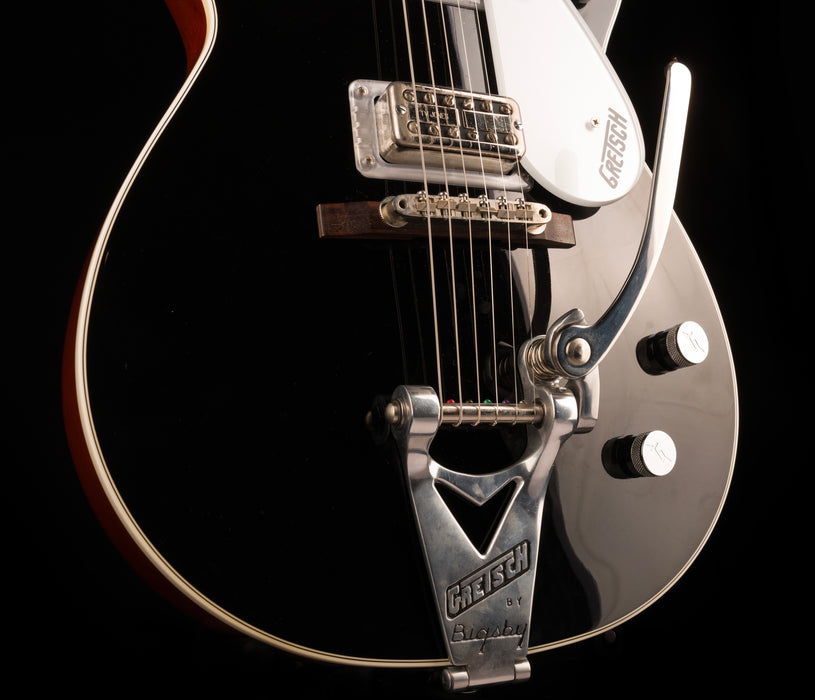 Pre Owned 2011 Grestch Power Jet G6128-TVP Upgraded Black with OHSC