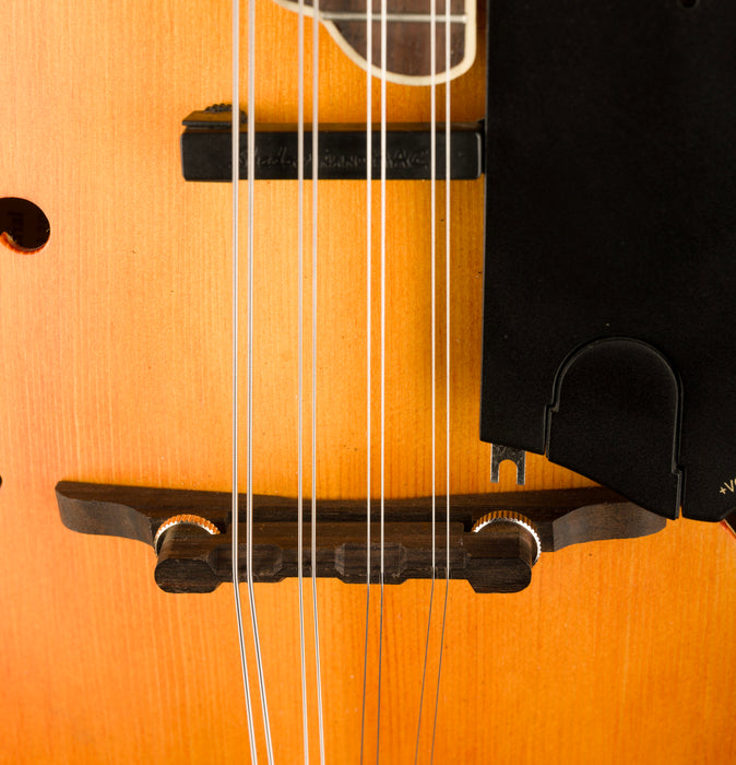 Used Epiphone MM-50E VN Professional Acoustic Electric Mandolin Vintage Natural With Gig Bag