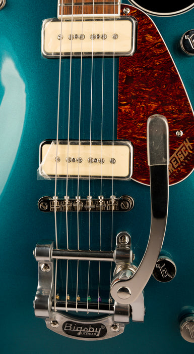 Used Gretsch G5210T-P90 Electromatic Jet Two 90 Single-Cut Petrol With OHSC