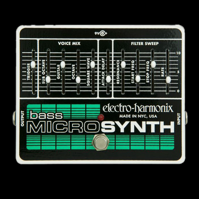 Electro-Harmonix Bass Microsynth Analog Synth Pedal — Truetone Music
