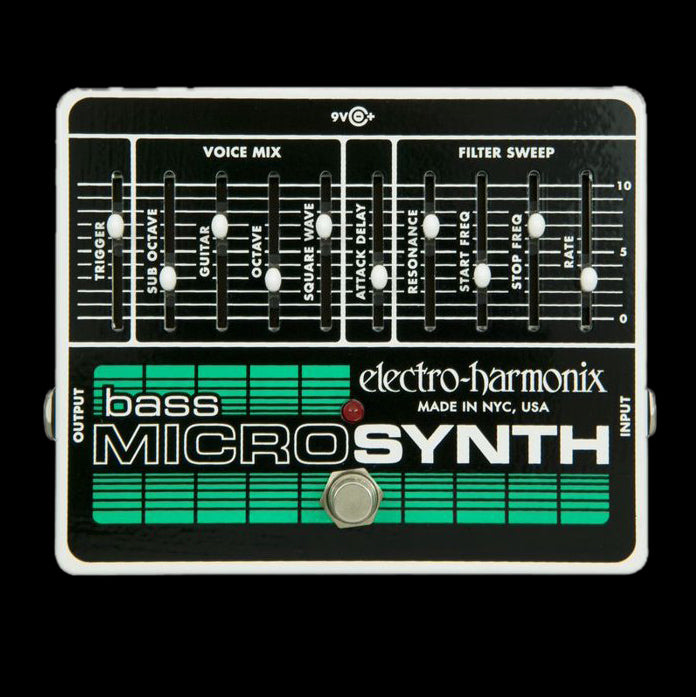 Electro-Harmonix Bass Microsynth Analog Synth Pedal