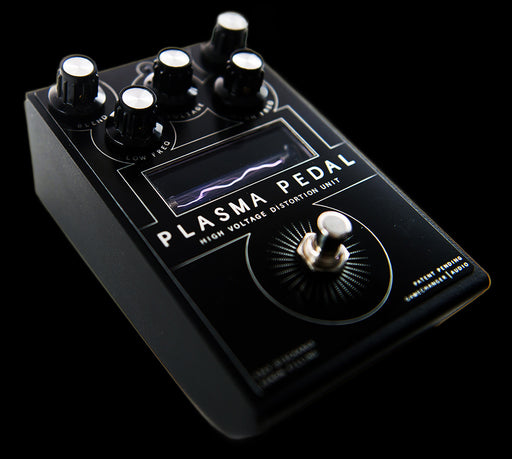 Gamechanger Audio Plasma Pedal Distortion Overdrive Guitar Pedal Front Angle