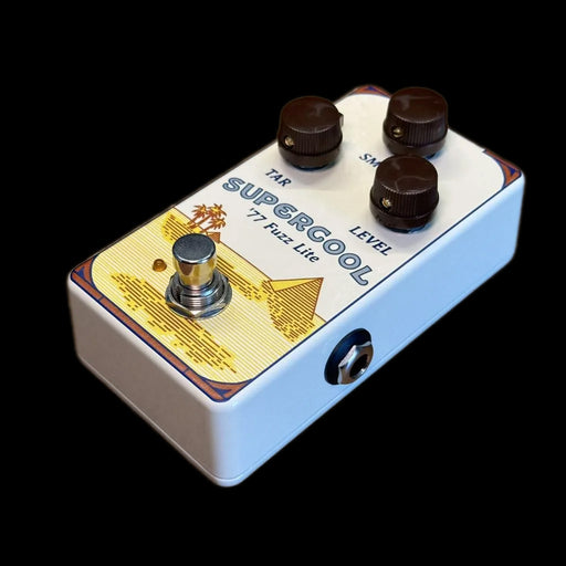 Supercool 77 Fuzz Lite Fuzz Pedal Angle
