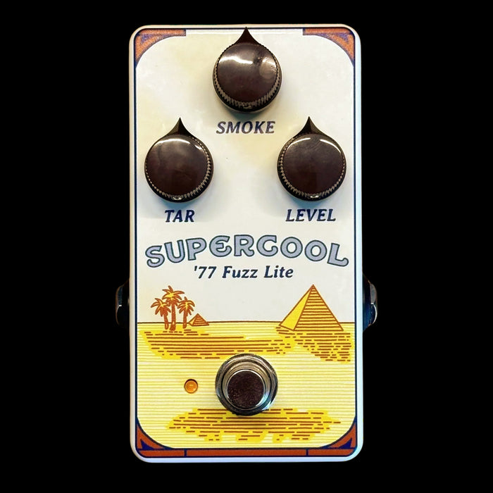 Supercool 77 Fuzz Lite Fuzz Pedal Front