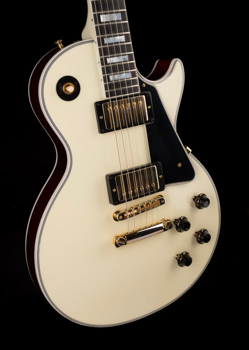 Pre-Owned Gibson Mod Collection 1957 Les Paul Custom Reissue Ivory Sandwich with OHSC