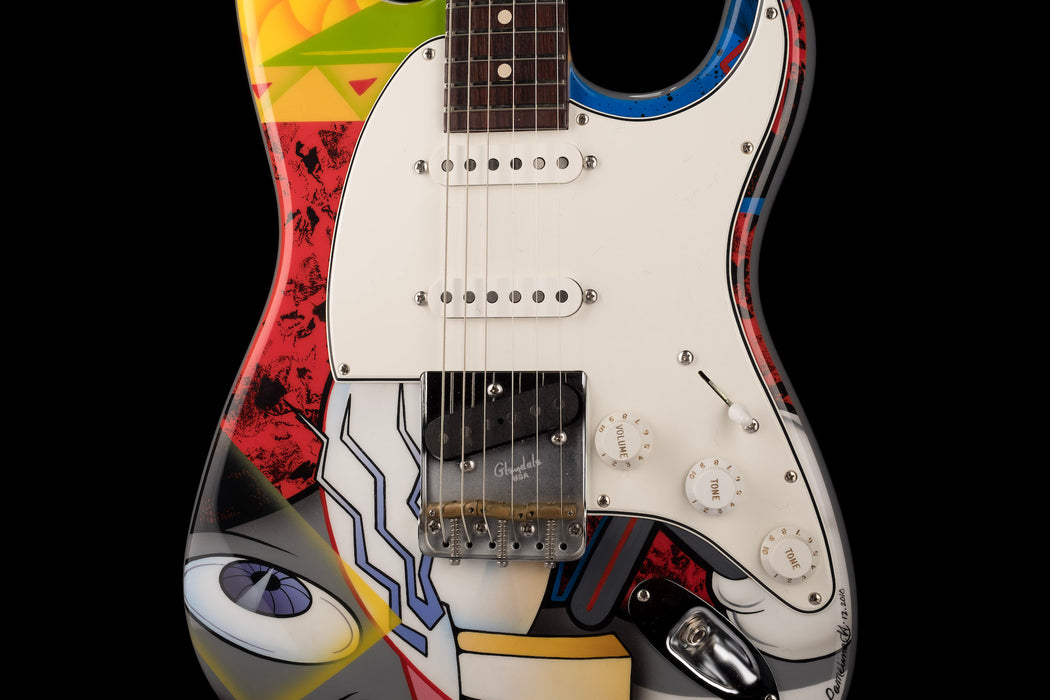 b3 Acid Bunny with Painting - Pamelina H Collection