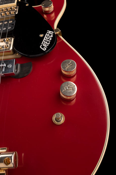 Used Gretsch Limited Edition G6131-MY-RB Malcolm Young Jet Vintage Firebird Red With OHSC