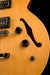 Pre Owned 2009 Hamer Newport Pro Vintage Natural Electric Guitar With OHSC