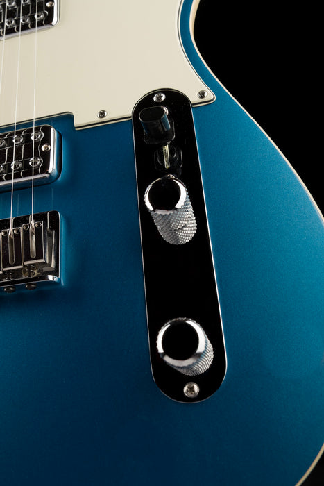 Pre Owned 2013 Fender Custom Shop Double TV Jones Two Tone Telecaster NOS Lake Placid Blue With OHSC