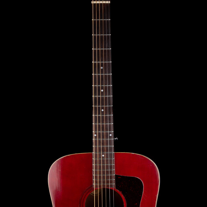 Vintage 1977 Guild D-25 Cherry Acoustic Guitar With OHSC
