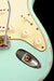 Pre Owned 2008 Fender Custom Shop 1960 Stratocaster Relic Daphne Blue With Case