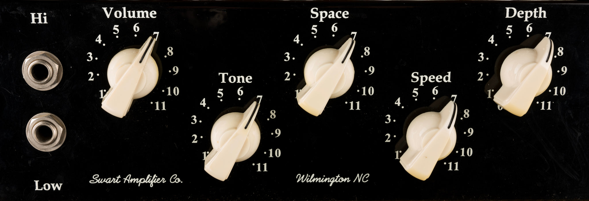 Pre Owned Swart Atomic Space Tone Tweed Black With Footswitch and Cover