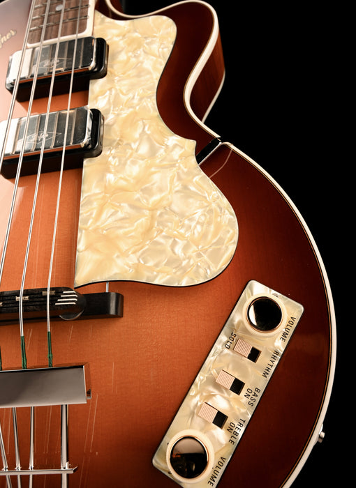 Hofner LTD Club Bass Dark Violin-Cavern Spacing with Vintage Case - H500/2-CV-O