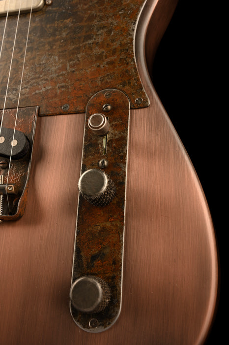 Pre Owned 2019 Trussart Steelcaster Antique Copper Body With Case