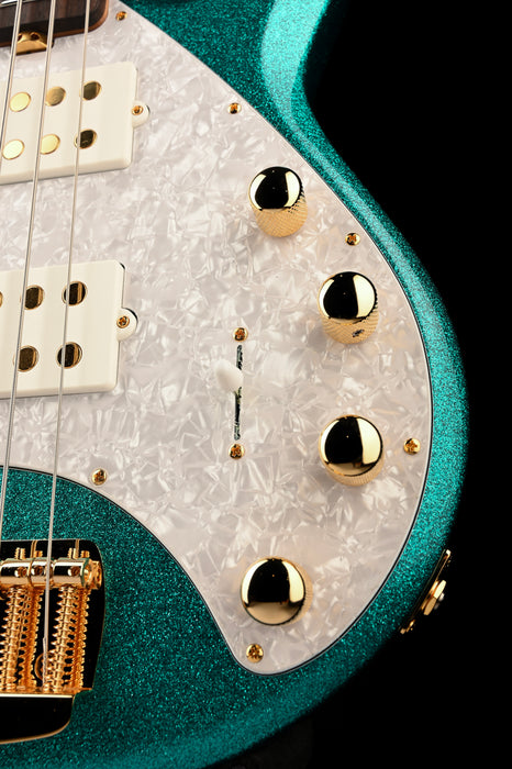 Ernie Ball Music Man StingRay Special 5 HH Bass Ocean Sparkle With Softshell Case