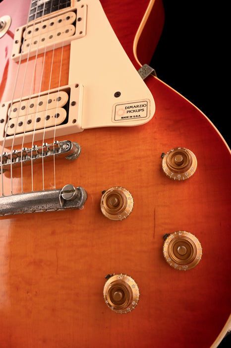 Vintage 1980 Tokai Reborn Old LP-style LS-120 Guitar Cherry Sunburst With OHSC