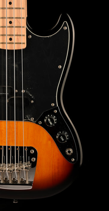 Pre Owned Squier Vintage Mustang Bass 3-Tone Sunburst With Gig Bag