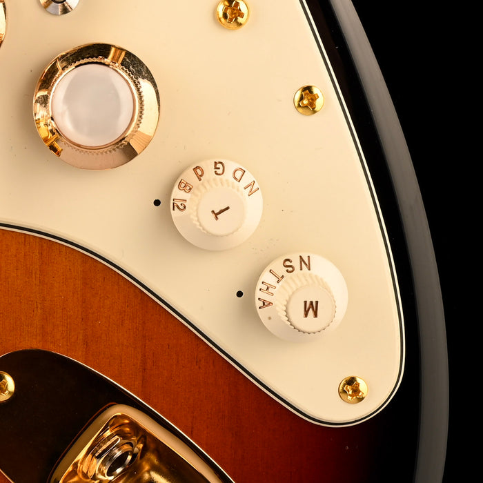 Pre Owned 2007 Fender VG Strat 3-Tone Sunburst Modified With Gig Bag