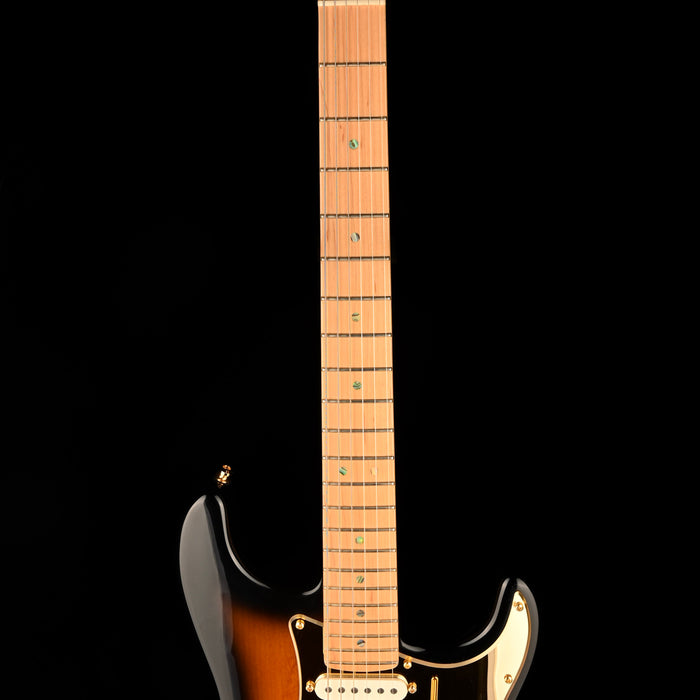 Pre Owned 04 Fender 50th Anniversary American Deluxe Strat Modified With OHSC