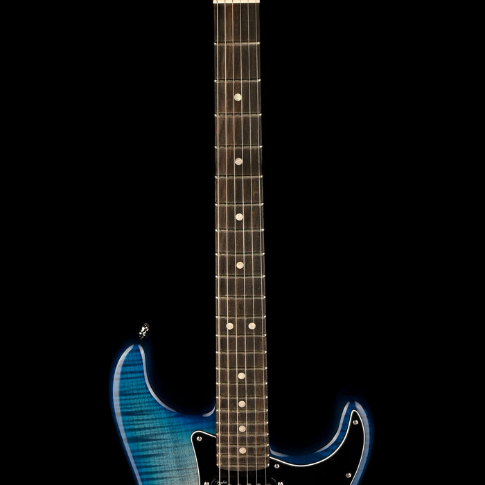 Pre Owned 2021 Fender American Ultra Limited Edition Stratocaster HSS Denimburst With OHSC