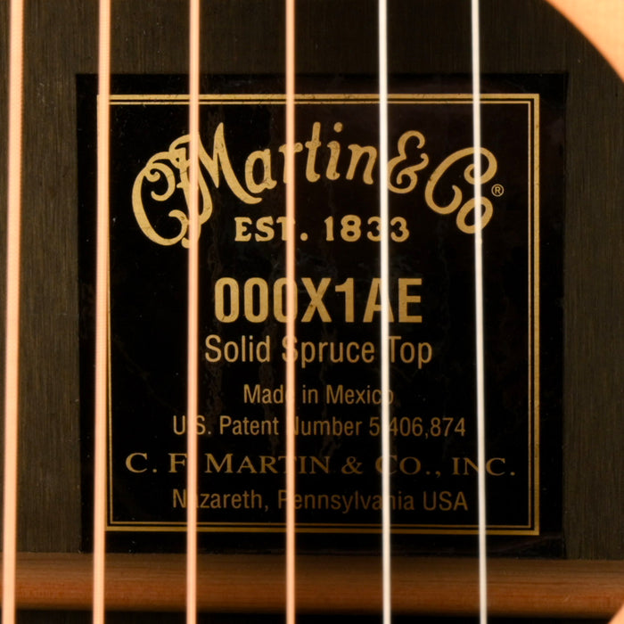 Used Martin 000-X1AE Acoustic Electric Guitar with Gig Bag