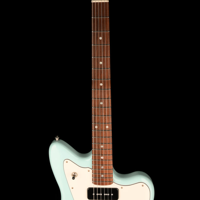 Fano Oltre Series JM6 P90 Light Distress Sonic Blue with Gig Bag