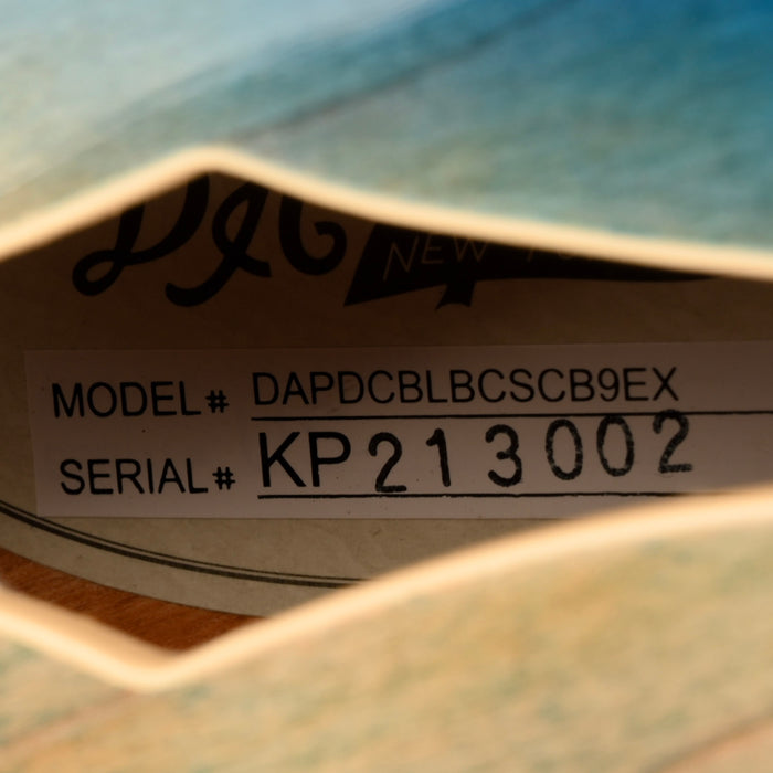 Pre Owned D'Angelico	Premier Series DC Boardwalk Semi-Hollow Blue Burst With Gig Bag