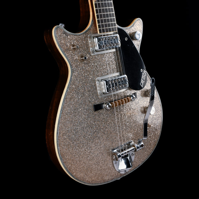 Vintage 1962 Gretsch G6129DC Silver Sparkle Jet With OHSC