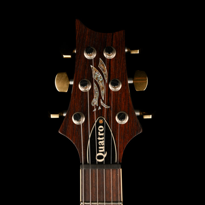 Used 2012 PRS Modern Eagle Quatro Black Gold Wrap Burst with OHSC
