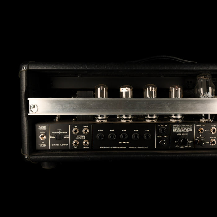 Used Mesa-Boogie Dual Rectifier Trem-O-Verb Amplfier Head with Footswitch and Cover