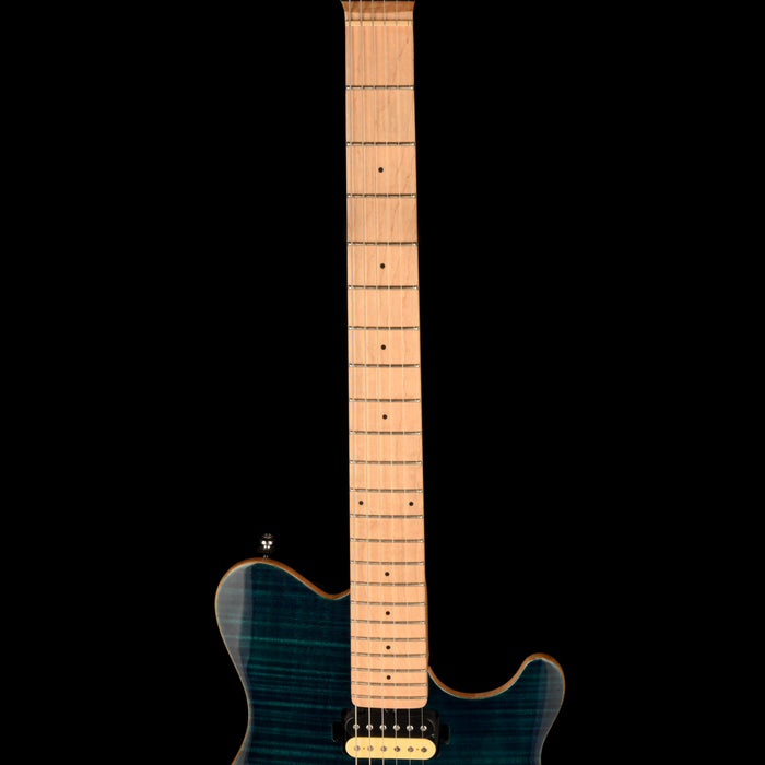 Pre Owned Sterling by Music Man AXIS AX50QM Yucatan Blue