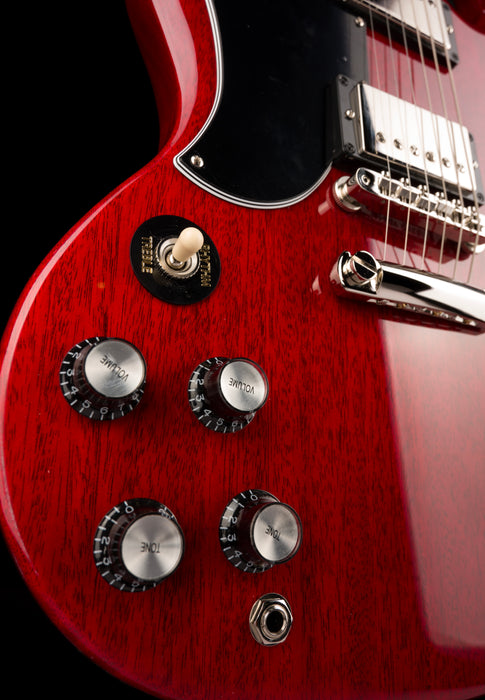 Gibson SG Standard '61 Stop Bar Left-handed Vintage Cherry with Case