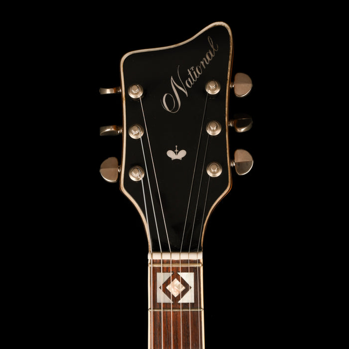 Vintage 1968 National Bobbie Thomas Blonde Electric Guitar With Gig Bag