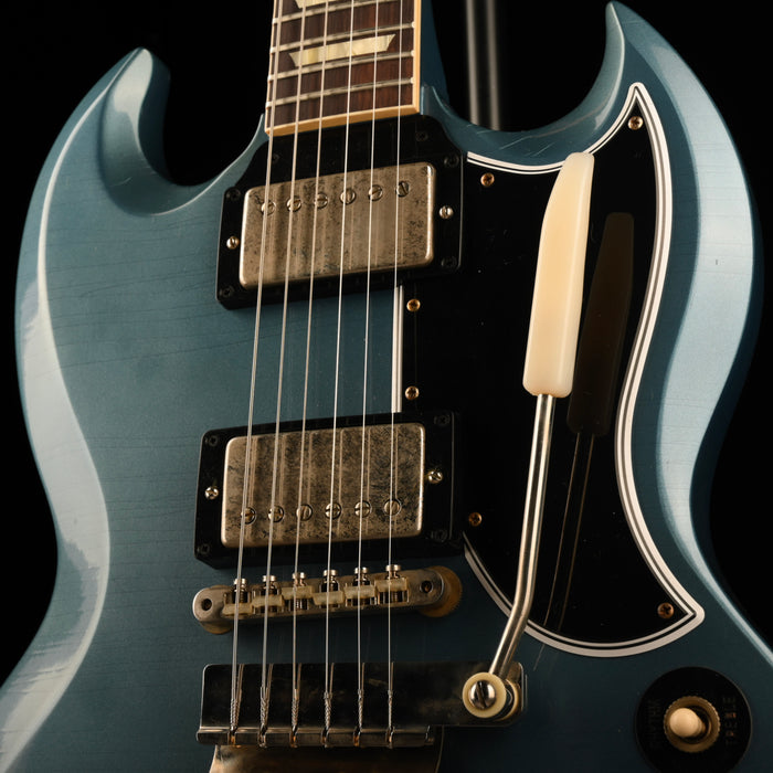 Gibson Custom Shop 1964 SG Standard Reissue with Maestro Ultra Light Aged Pelham Blue With Case