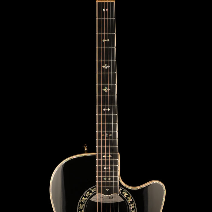 Used 2004 Ovation 1869 Custom Legend Acoustic Electric Black With OHSC