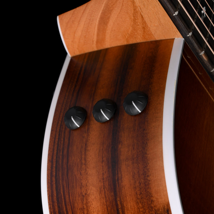 Taylor Special Edition 214ce Tigerwood Shaded Edgeburst Acoustic Electric Guitar With Case