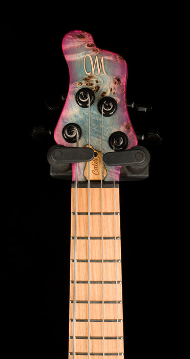 Mayones Cali4 17.5" Scale Bass Swamp Ash Body 3A Eye Poplar Top Custom Color Shinerburst