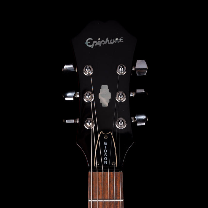 Pre Owned 1998 Epiphone ES-335 Dot Cherry Electric Guitar Signed By B.B. King With HSC