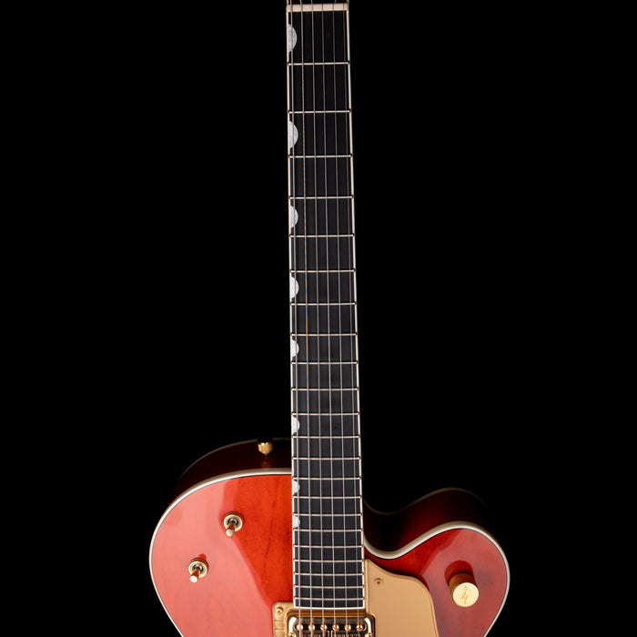Pre Owned 2004 Gretsch G6120 Nashville Orange Stain With OHSC