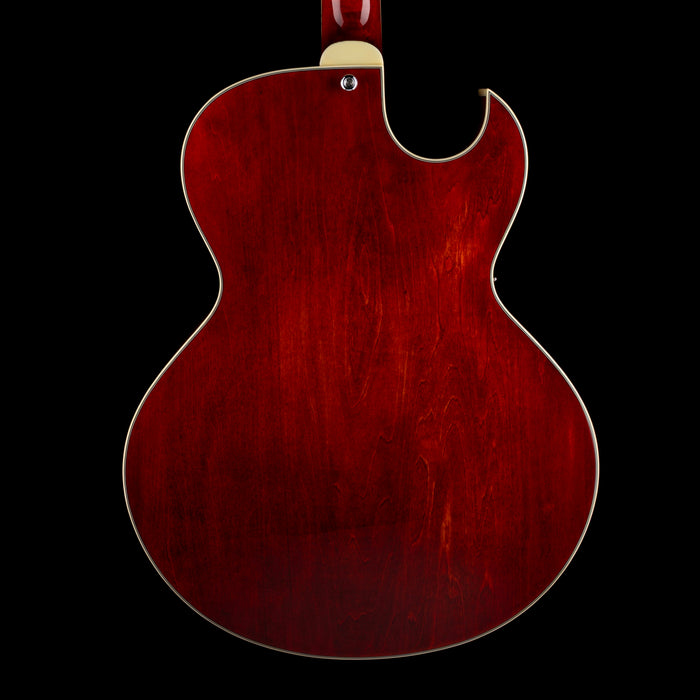Pre Owned Eastman AR372ce Archtop Truetone Classic Finish Faded Cherry Left-Handed With OHSC
